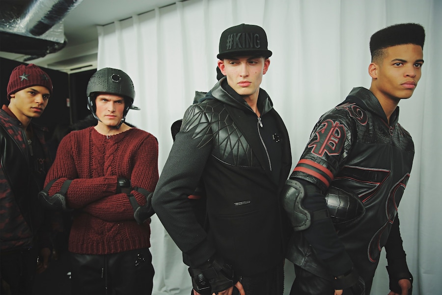 Philipp Plein AW15 Knit Helment Sportswear #King Leather 7