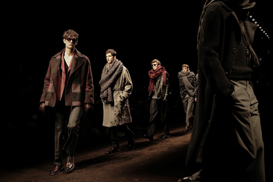 Salvatore Ferragamo AW15 Runway Final Brown Milan 27