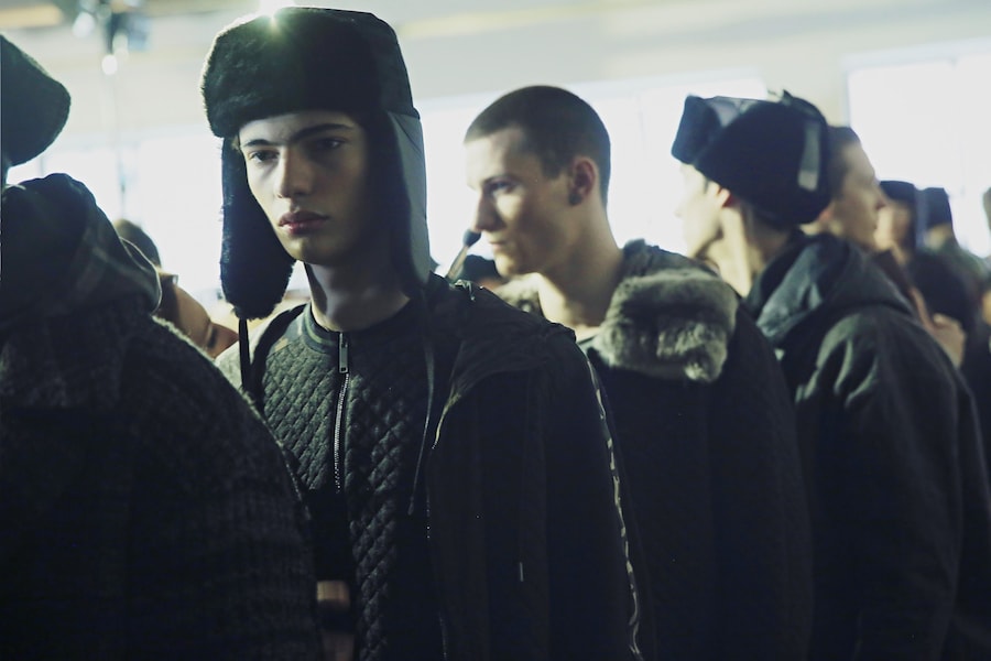 Antonio Marras AW15 trapper hat, Mens, Dazed backstage 10