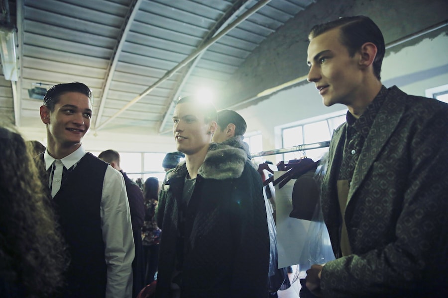 Antonio Marras AW15, Mens, Dazed backstage 16