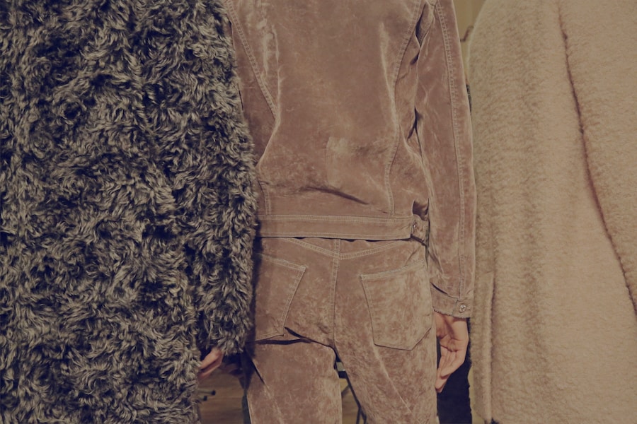 MSGM AW15 suede 2 piece, Menswear, Dazed backstage 22
