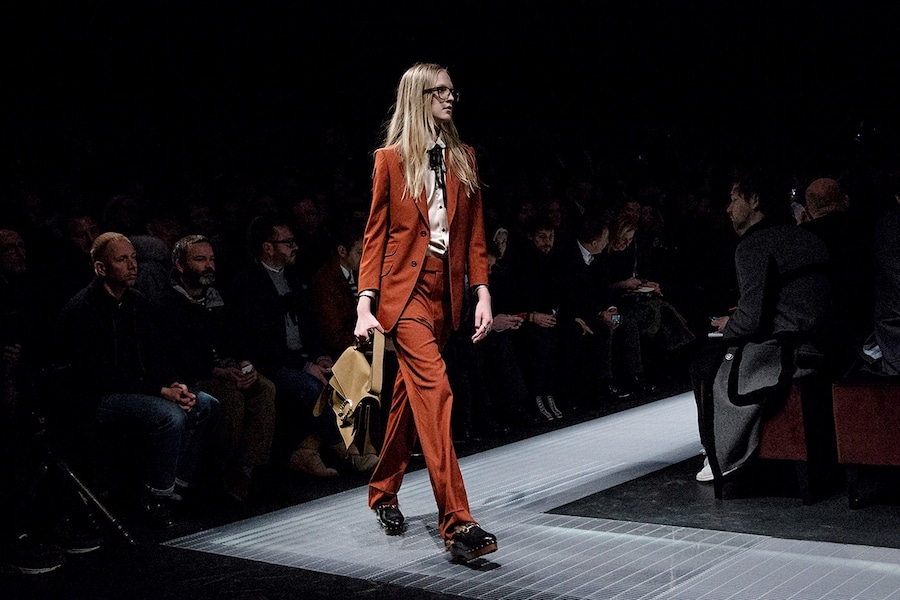 Gucci AW15 brown suit, Menswear, Dazed backstage 13