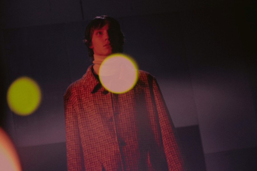 Raf Simons AW15 Mens Patterned Coat 16
