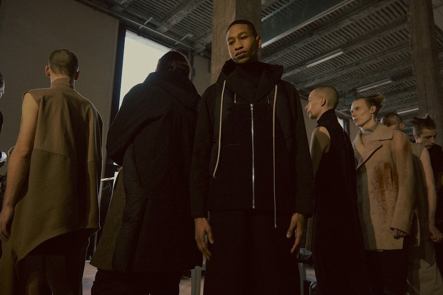 Rick Owens AW15 Dazed backstage Sphinx 5