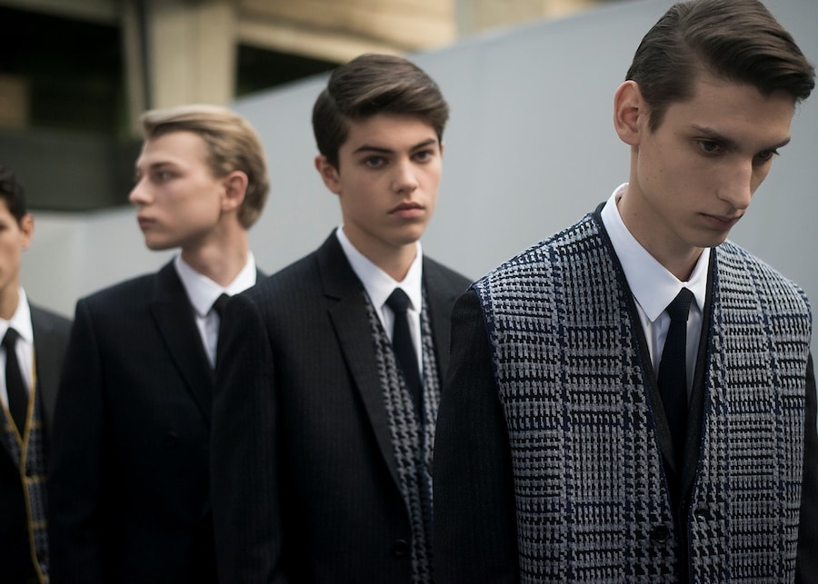 Dior Homme AW15 wool jackets, Menswear, Dazed backstage 14