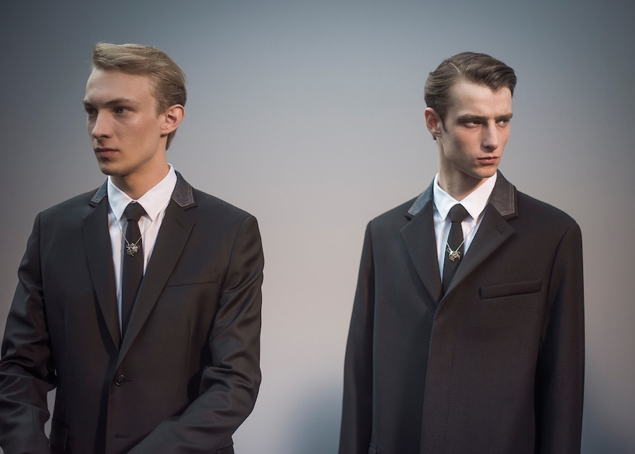 Dior Homme AW15 suits, Menswear, Dazed backstage 6