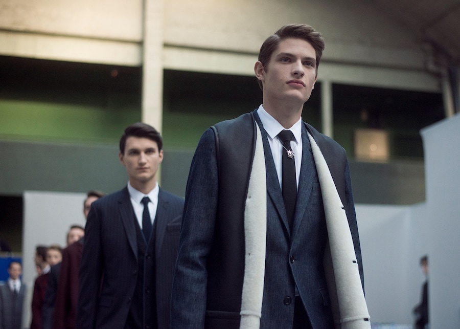 Dior Homme AW15 denim jacket, Menswear, Dazed backstage 24