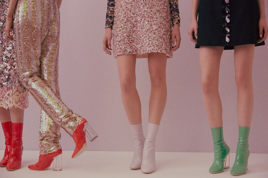 Christian Dior Haute Couture SS15 Ankle Clear Heel Boots 29