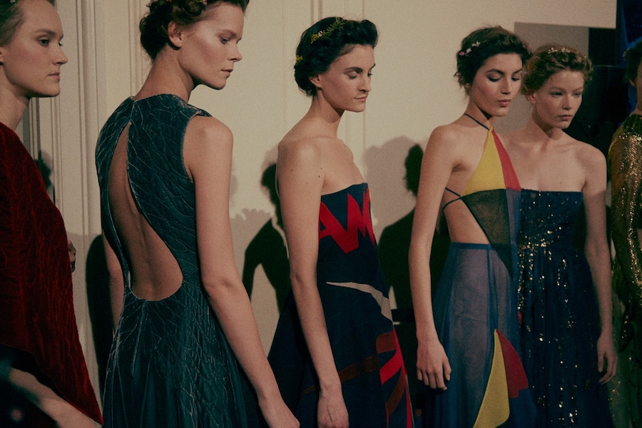 Backstage at Valentino Haute Couture SS15 17