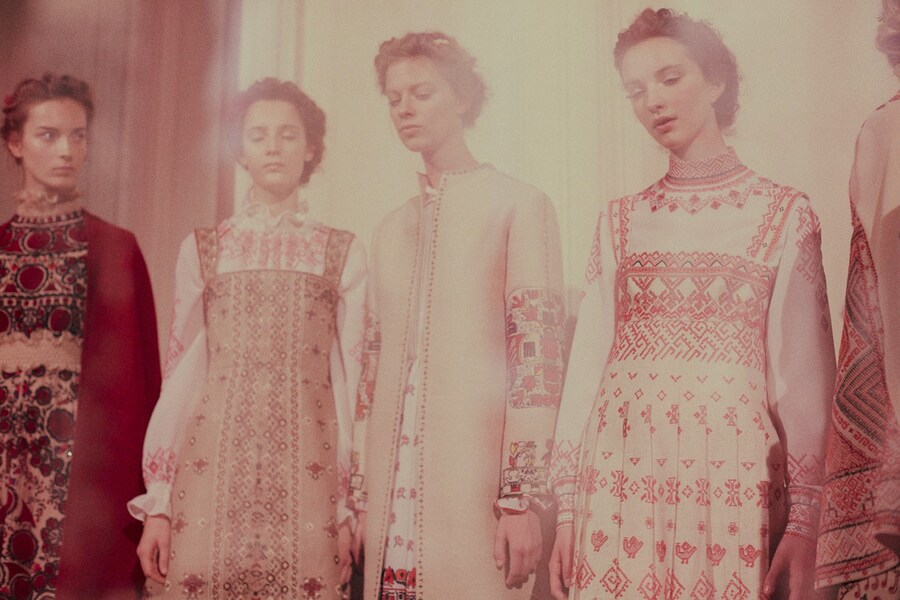 Backstage at Valentino Haute Couture SS15 20