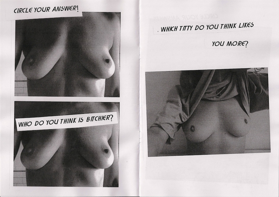My Titties Are Sisters Not Twins zine by Girls Only 1