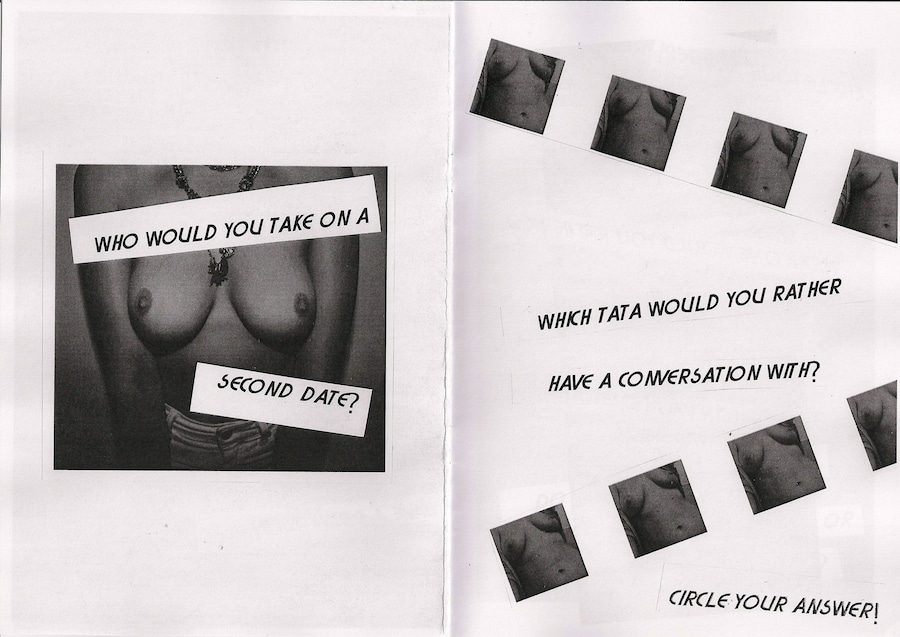 My Titties Are Sisters Not Twins zine by Girls Only 4