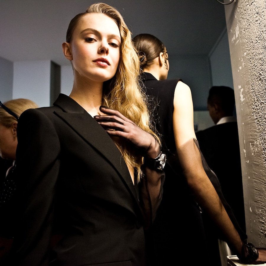 Jean Paul Gaultier Haute Couture SS15 backstage wedding 3