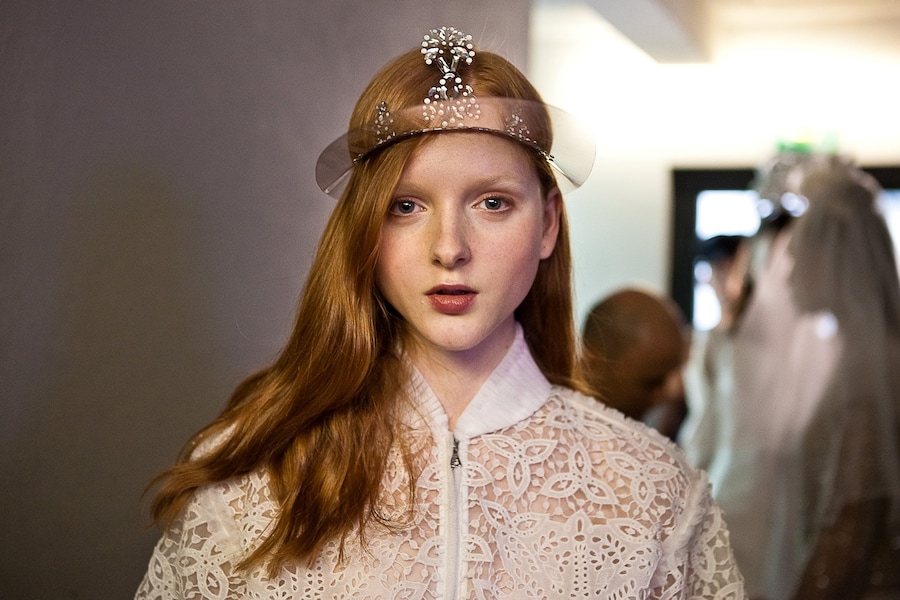 Jean Paul Gaultier Haute Couture SS15 backstage wedding 7
