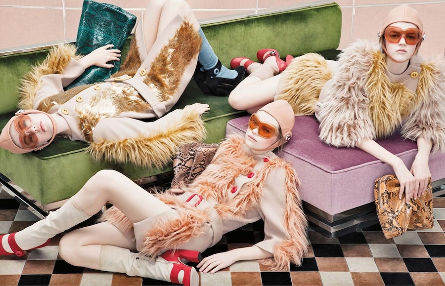 Prada autumn/winter 2011 campaign Steven Meisel 1