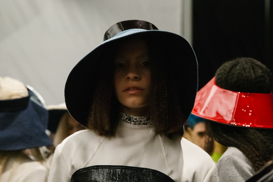 VFiles: Julia Seemann AW15 wide brimmed hat sportswear 10