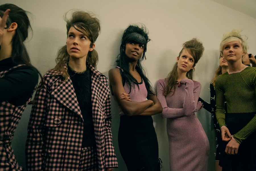 Adam Selman AW 15 Gingham John Waters Knit Outerwear 7