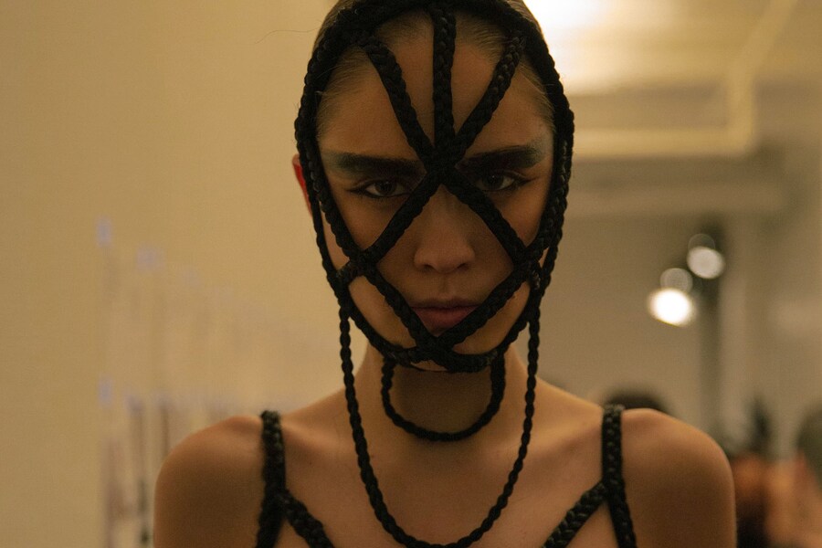 Chromat AW 15 3D Printing Mindfiles Lingerie Braids 12