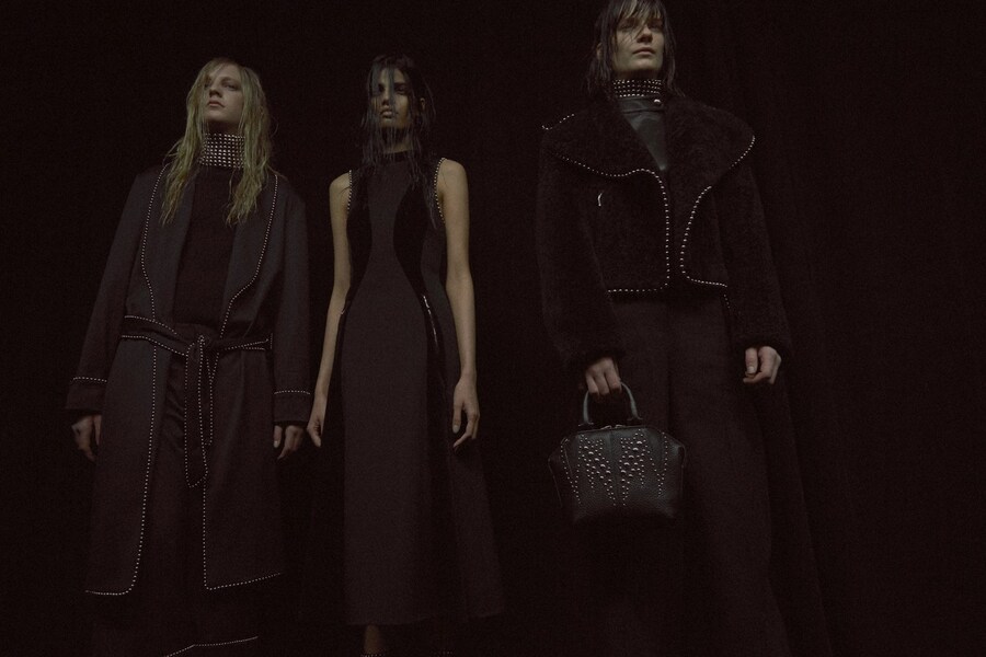 ALEXANDER WANG AW15 Gothic Japanese Lolita Victorian Velvet 12