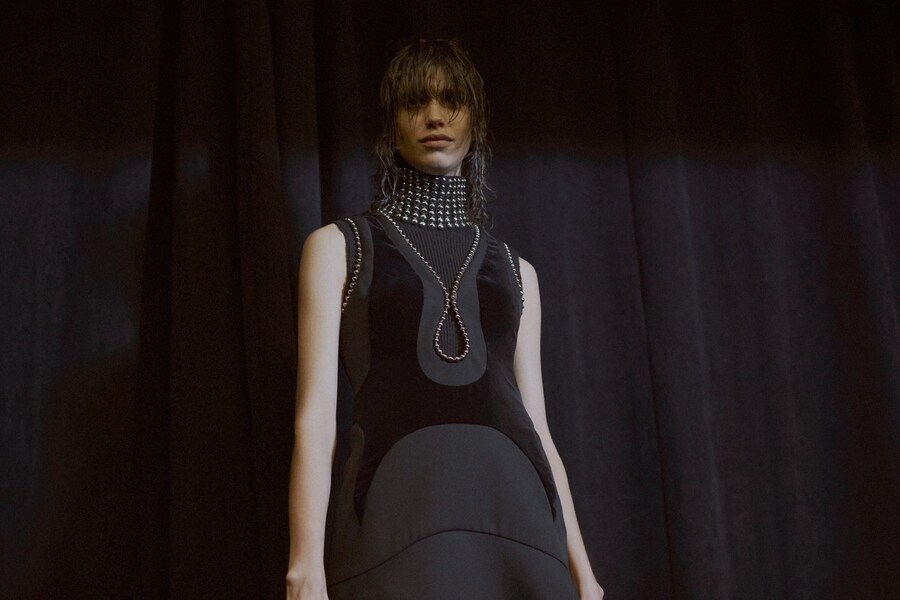 ALEXANDER WANG AW15 Gothic Japanese Lolita Victorian Velvet 16