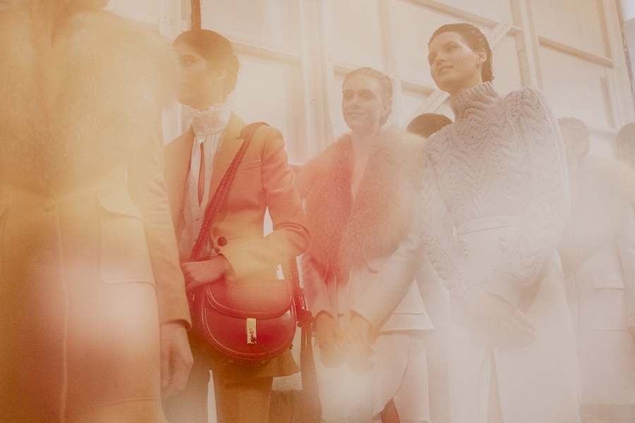 Altuzarra AW15 Fox Fur Lapel Tailoring Knitwear 6