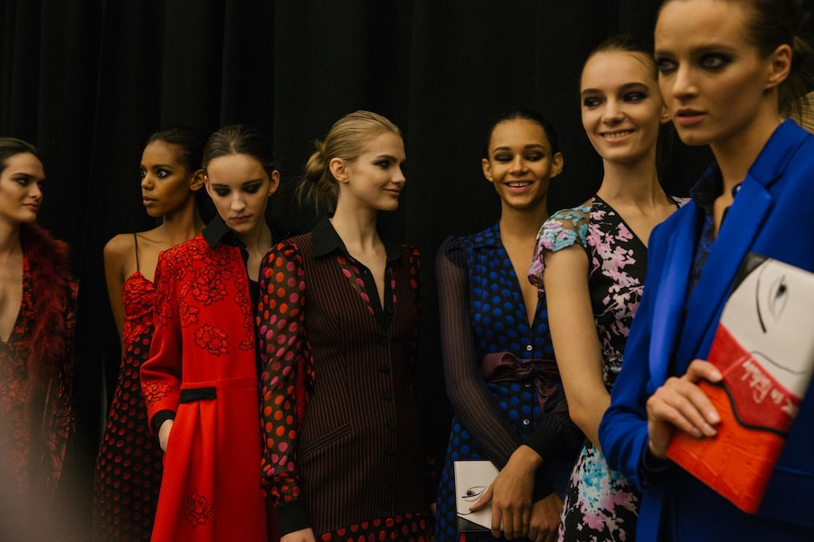 Diane von Furstenberg AW15, womenswear, line up Dazed 12