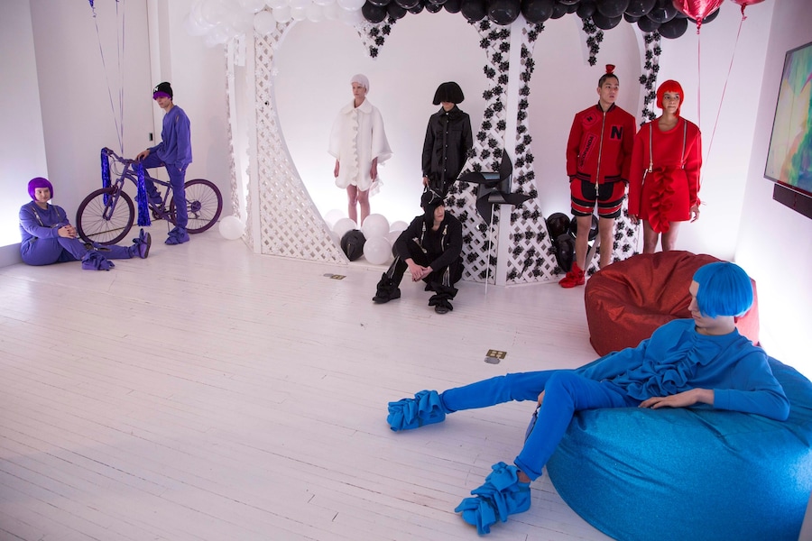 Nicopanda AW15 Ruffles Harajuku Disco Sportswear Colour 