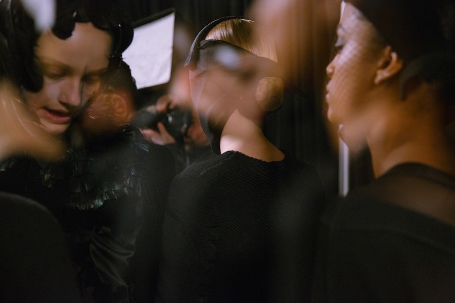 Thom Browne AW15, menswear Dazed backstage 21