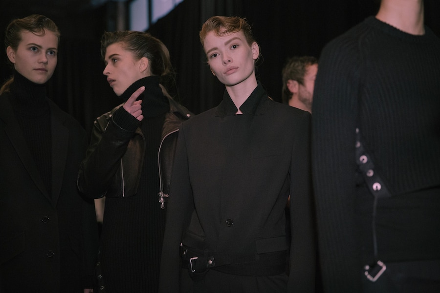 Diesel Black Gold AW15, womenswear, Dazed backstage 12