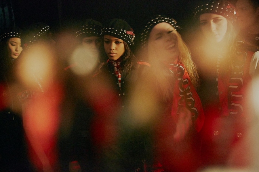Marc by Marc Jacobs AW15, womenswear, Studded Berets 16