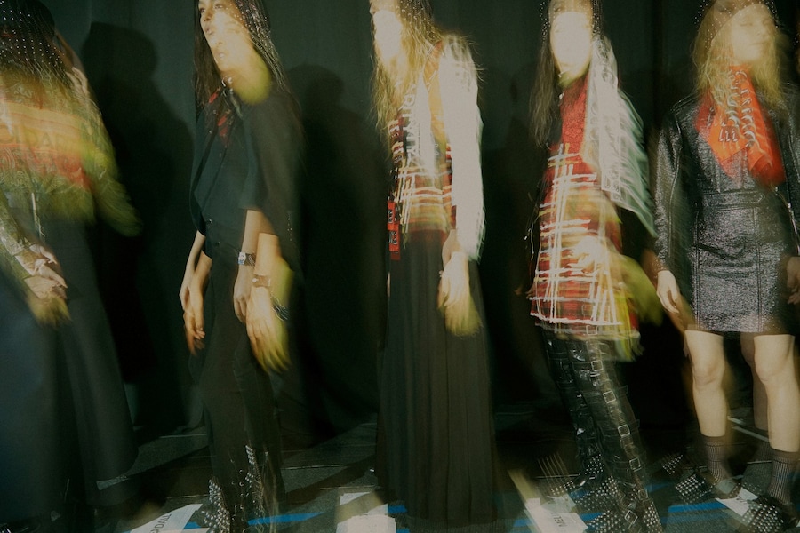 Marc by Marc Jacobs AW15, womenswear, Tartan, Line Up, Black 21