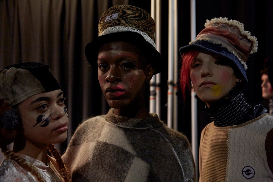 Gypsy Sport AW15, backstage Dazed, womenswear bucket hat 18