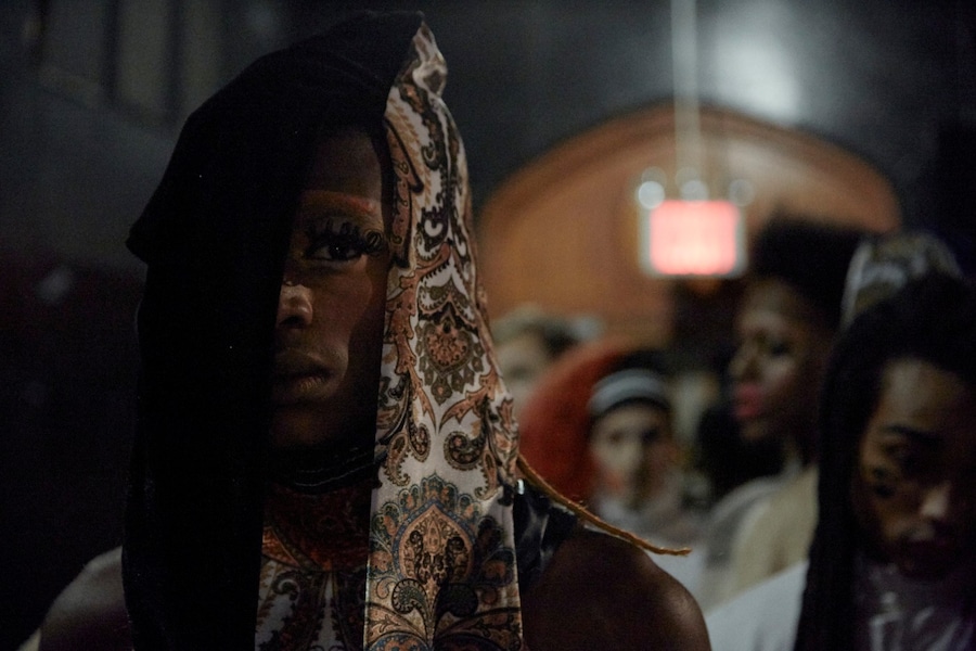Gypsy Sport AW15, backstage Dazed, womenswear paisley 26