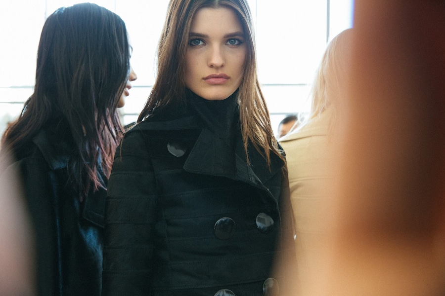 Calvin Klein AW15, Womenswear, 60s, Outerwear, Buttons 15