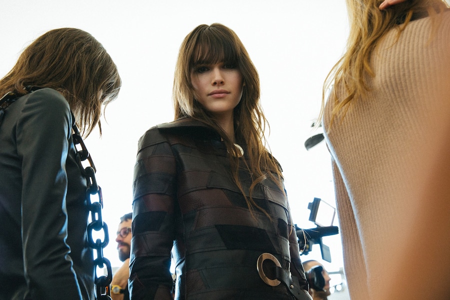 Calvin Klein AW15, Womenswear, 60s, Leather 17