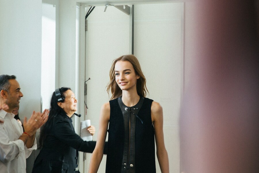 Calvin Klein AW15, Womenswear, 60s, Leather 21