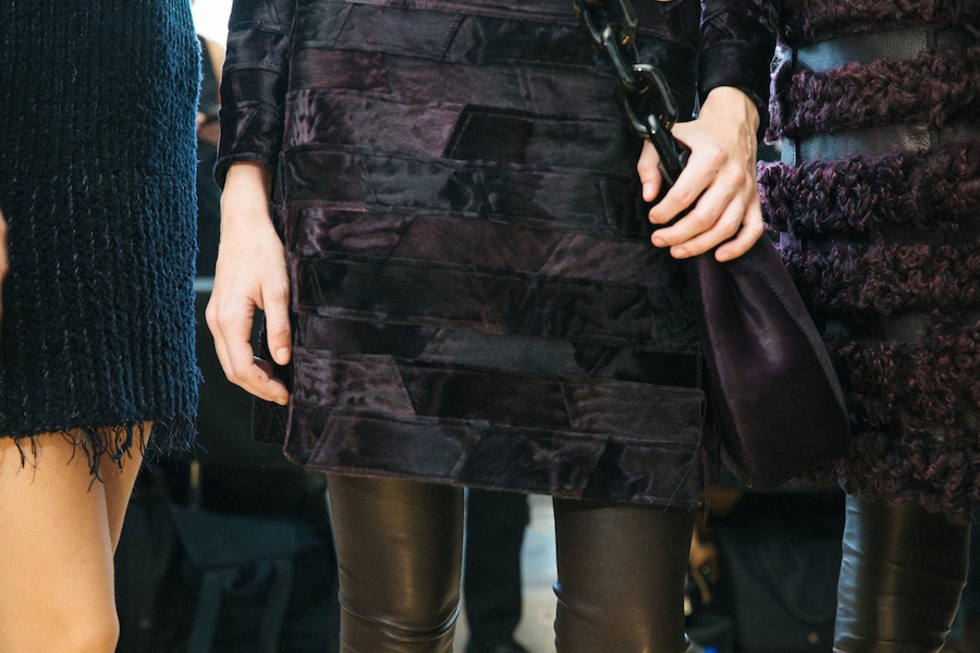 Calvin Klein AW15, Womenswear, 60s, Leather, Fur 24