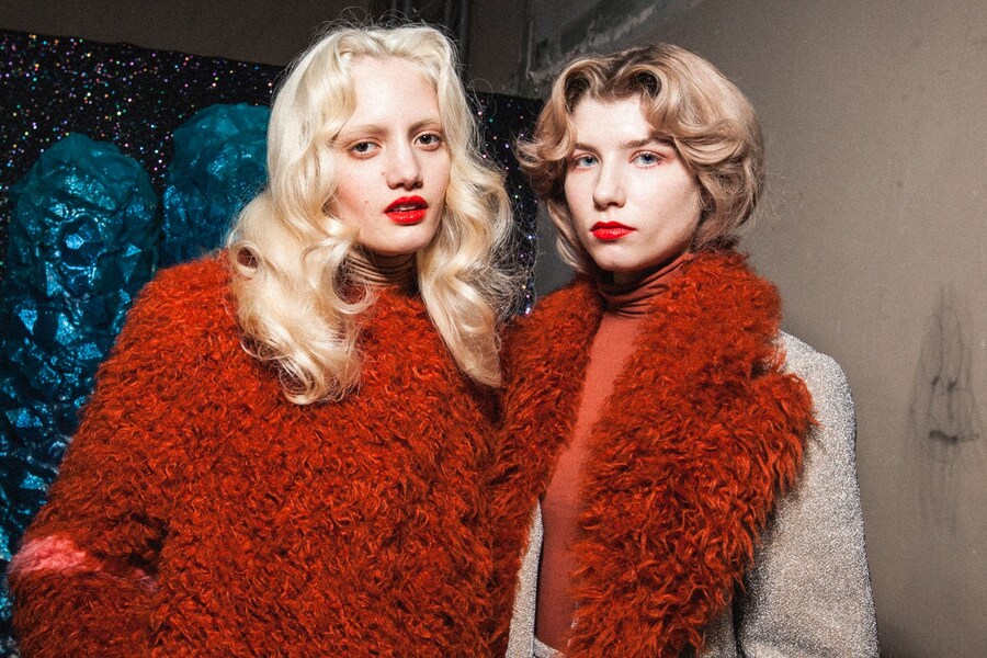 Shrimps AW15, 70s, retro, fur, shearling, turtle neck 4