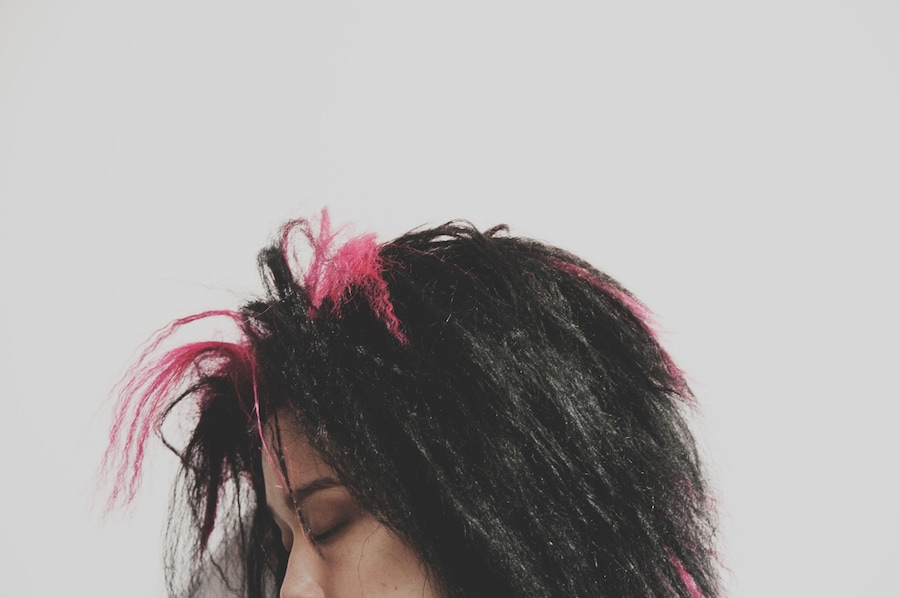 Sibling AW15, Backstage Dazed, Womenswear mohawk detail 13