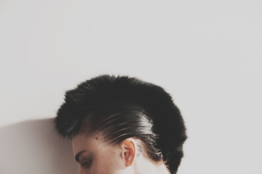 Sibling AW15, Backstage Dazed, Womenswear mohawk detail 11