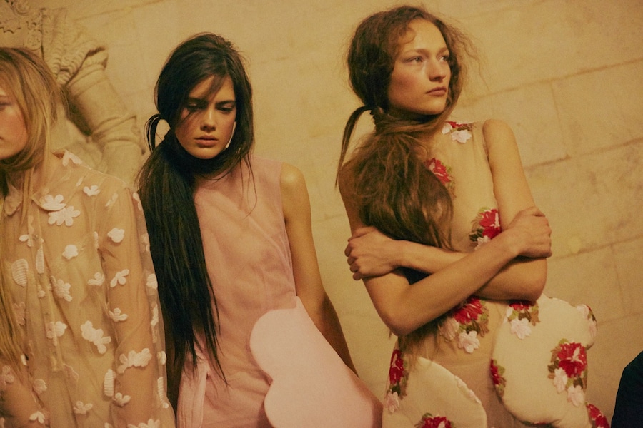 Simone Rochas AW15, Louise Bourgeois, Floral, Sheer 8