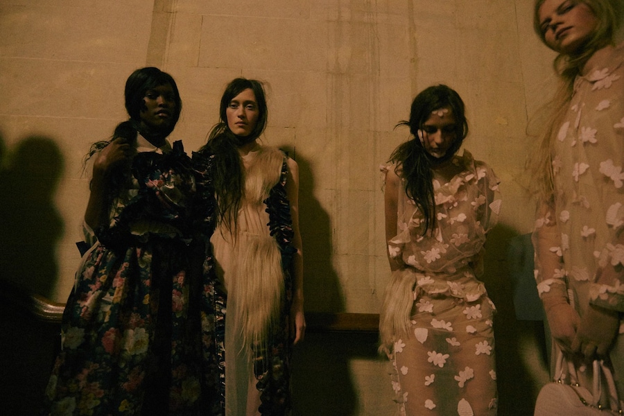 Simone Rochas AW15, Louise Bourgeois, Pearls, Floral, Sheer 20