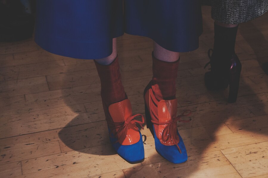 Roksanda AW15, Womenswear, London, Fashion Week detail shoes 18