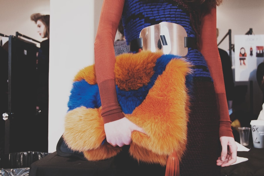 Roksanda AW15, Womenswear, London Fashion Week detail clutch 20