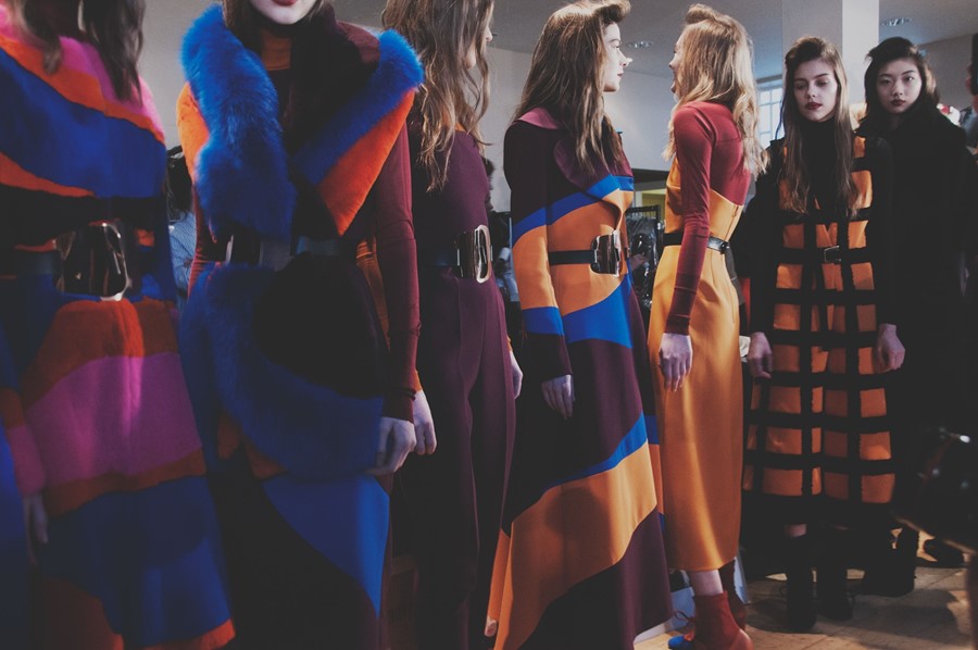 Roksanda AW15, Womenswear, London, Fashion Week group