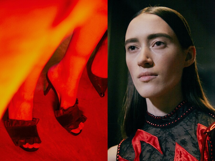 Christopher Kane AW15 Womenswear Close up detail shoes 5