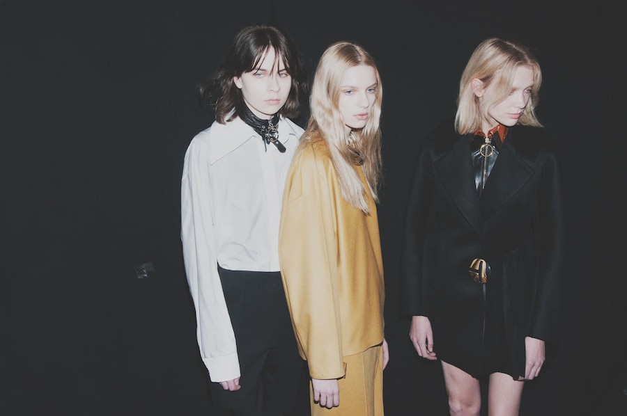 Thomas Tait AW15 backstage, Dazed, Womenswear, London 7
