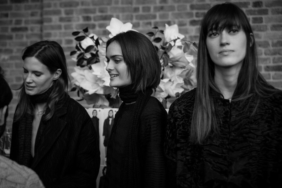 Pringle of Scotland AW15, Womenswear, backstage, London 0