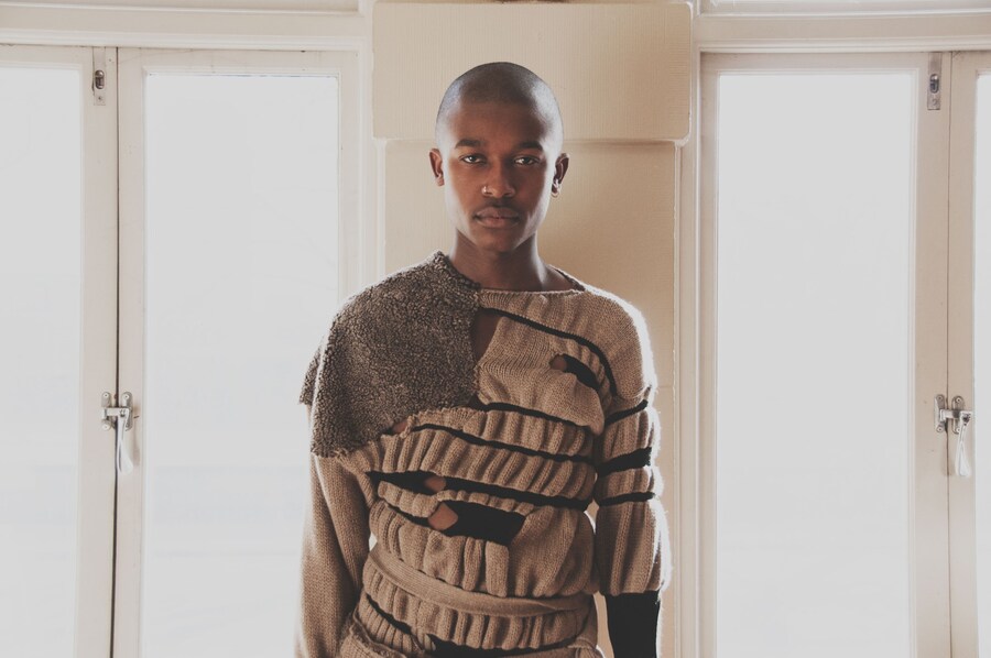 Helen Lawrence AW15 Womenswear Dazed beige knit 5