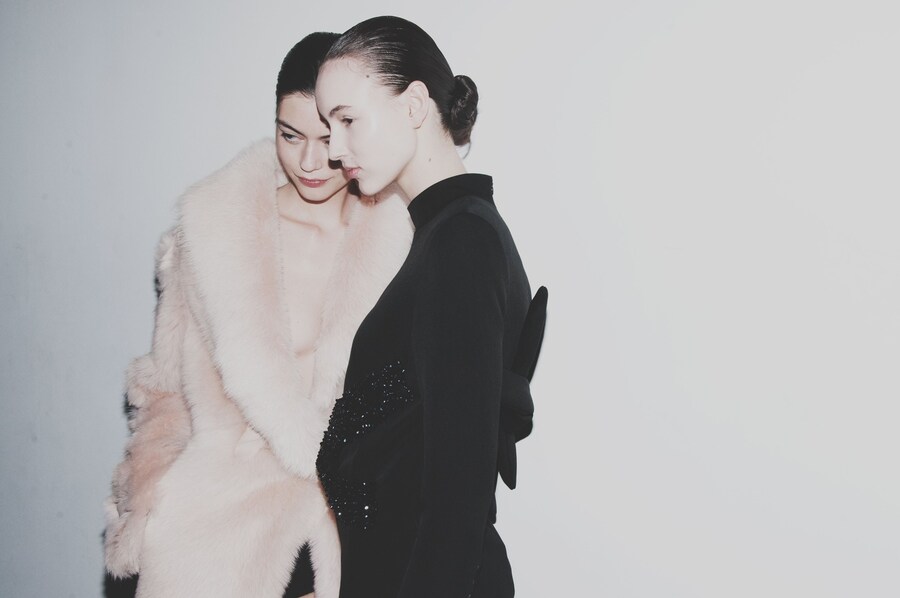 H by Hakaan Yildirim AW15 Womenswear Dazed backstage 13